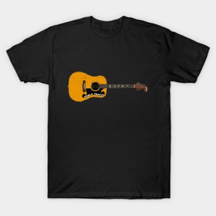 Merle Travis Bigsby Neck Martin D28 T-Shirt